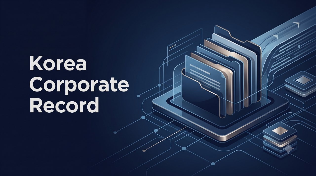 About Korea Corporate Record & Privacy Policy
